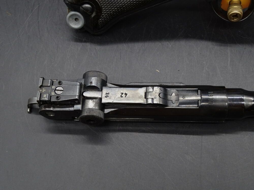 Mauser P08 42 z 1939 z wymiennym systemem 125mm P08 + WS, zdjęcie 3 z 7