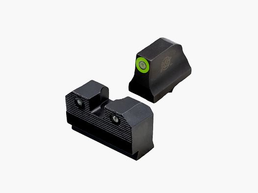 N-Visor Set R3D 2.0 High Green Dot Glock 17-47