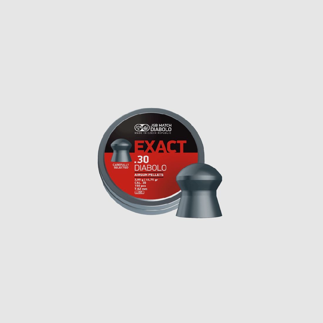 JSB Diabolo Exact .30 (7.62 mm) 150 pcs 2.9 g