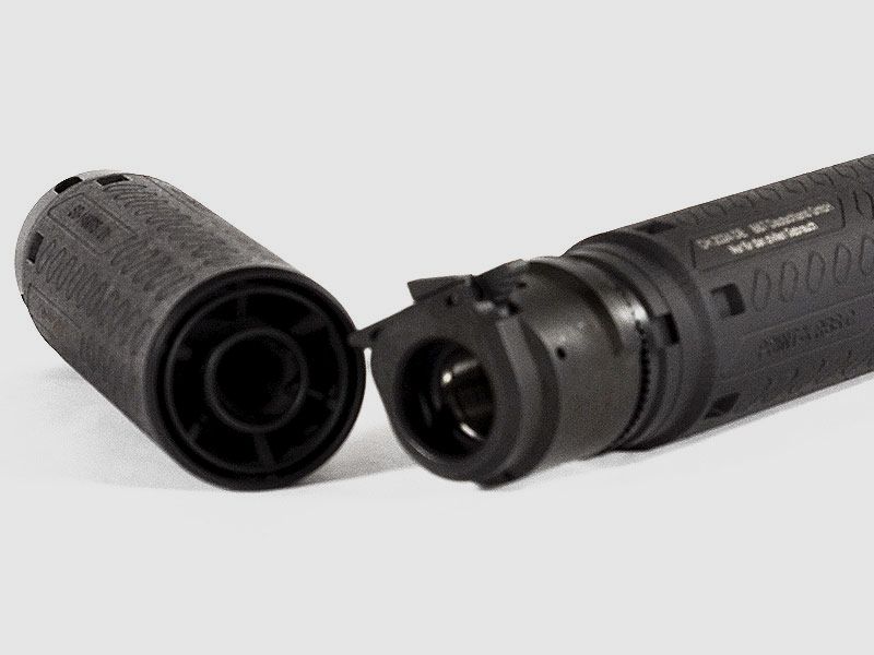 B&T Print-X RBS FullSize 7.62 / .30, INCONEL CERAKOTE Negro M.A.R.S. Gen2