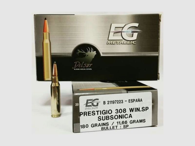 Prestigio 308 Win Subsonico 180 gr SP