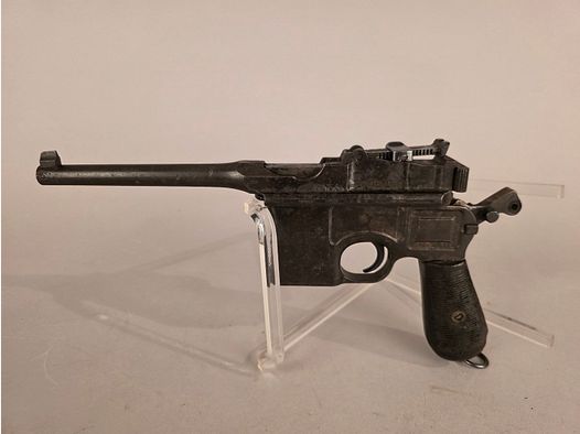 Mauser C96, Broomhandle, mécanisme bloqué