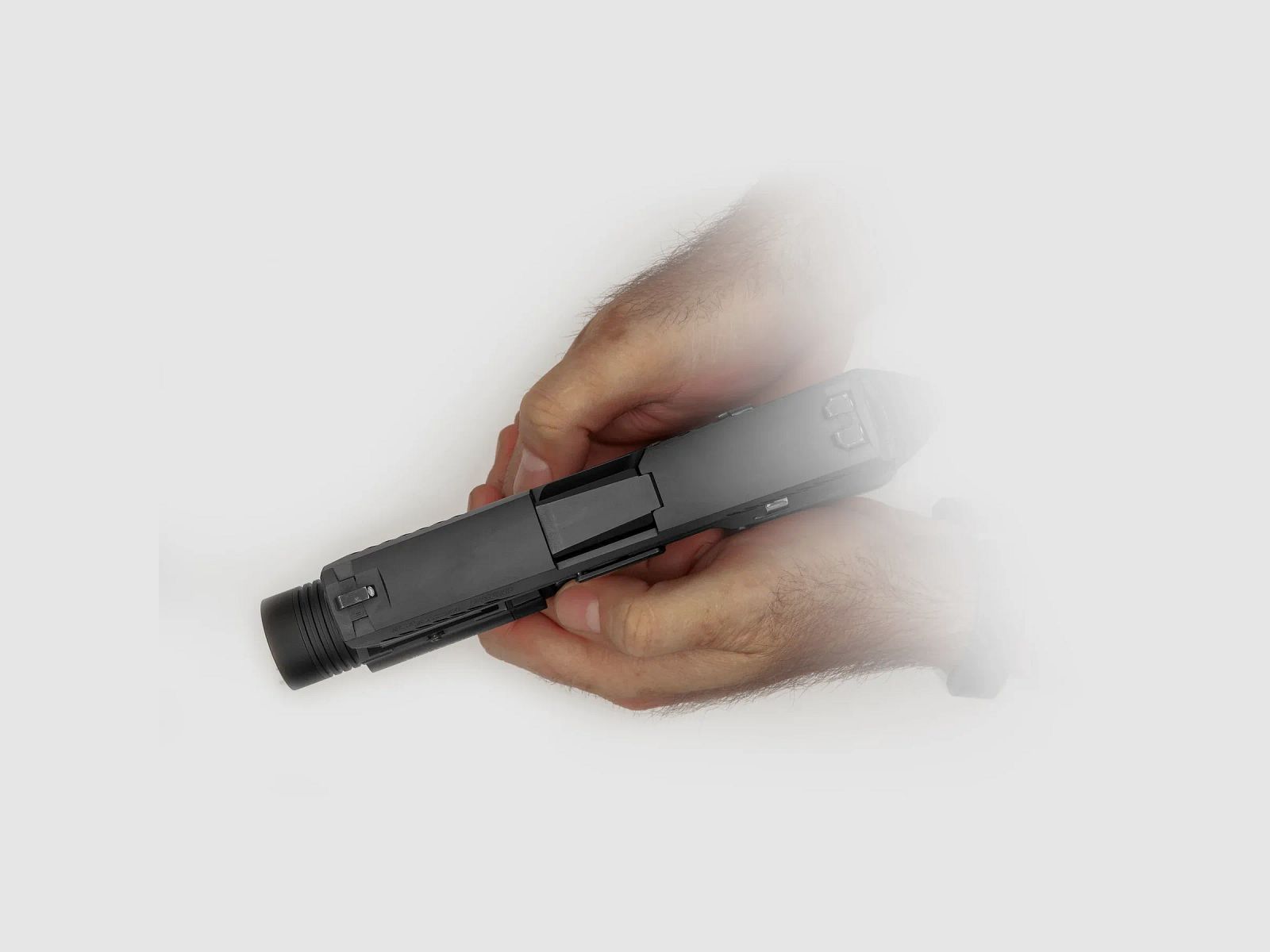 TWM-30-T Turbo High Candela tactische, op het wapen gemonteerde lamp, 900 lumen (zwart) Nightstick, afbeelding 3 van 6