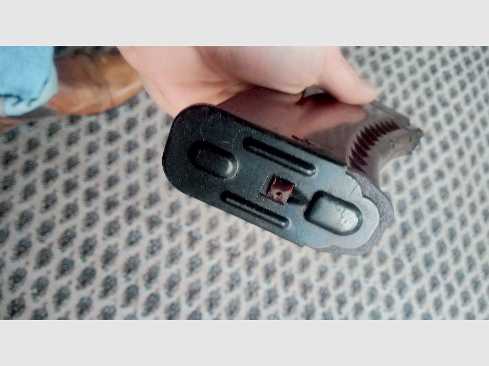 AK74 Tula Plum Deko Magazin (unbrauchbar/deaktiviert) für Yunker AKS-74u der russ-guns-de MWM Gillmann GmbH // Co2 AKSU Krinkov