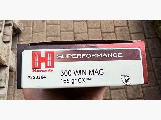 Hornady 300 Win Mag CX