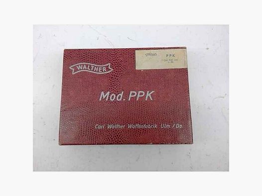 Pistole Walther PPK im Kaliber 7