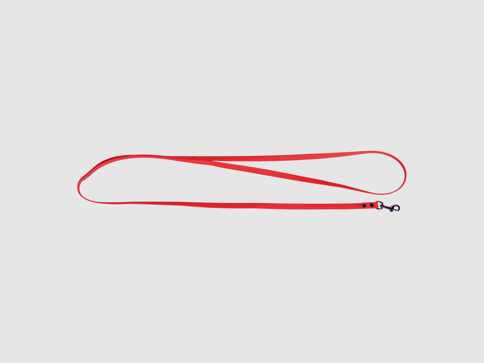 BIOTHANE Umhängeleine Orange Flach 16mm 1,75m