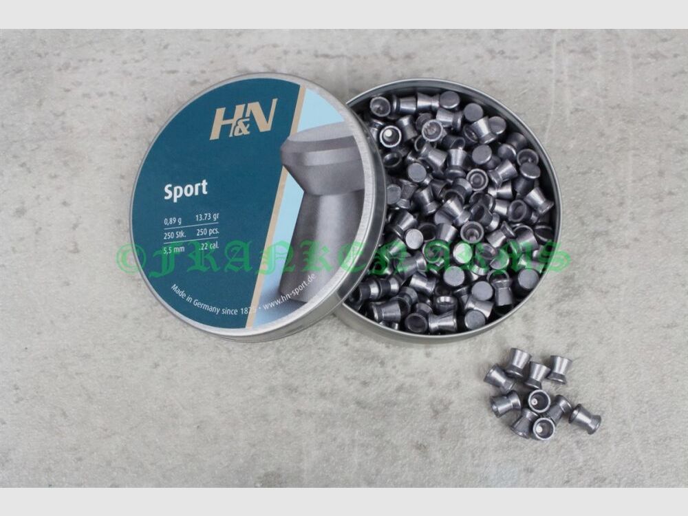 H&N Sport Diabolo 5.50mm 250 pieces
