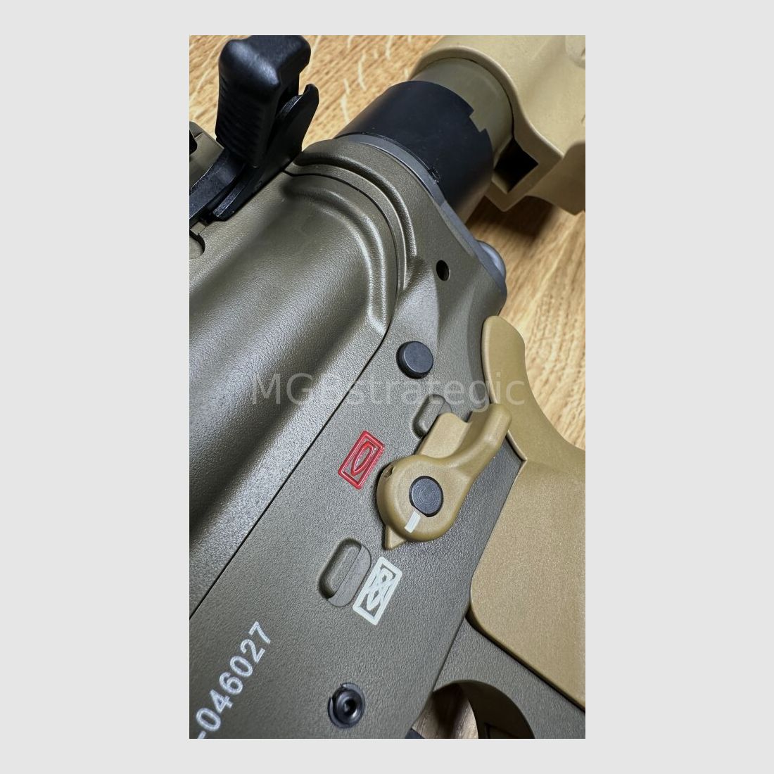 Heckler & Koch MR223 A3 G95K Mejoras 14,5" cañón rifle semiautomático .223Rem versión civil H&K G95K con mejoras G95K / HK416 H&K 416 / MR 223 A3