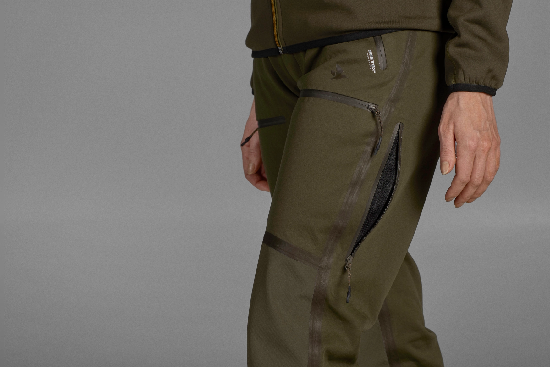 Spodnie damskie Seeland Hawker Advance - Pine Green, zdjęcie 7 z 7