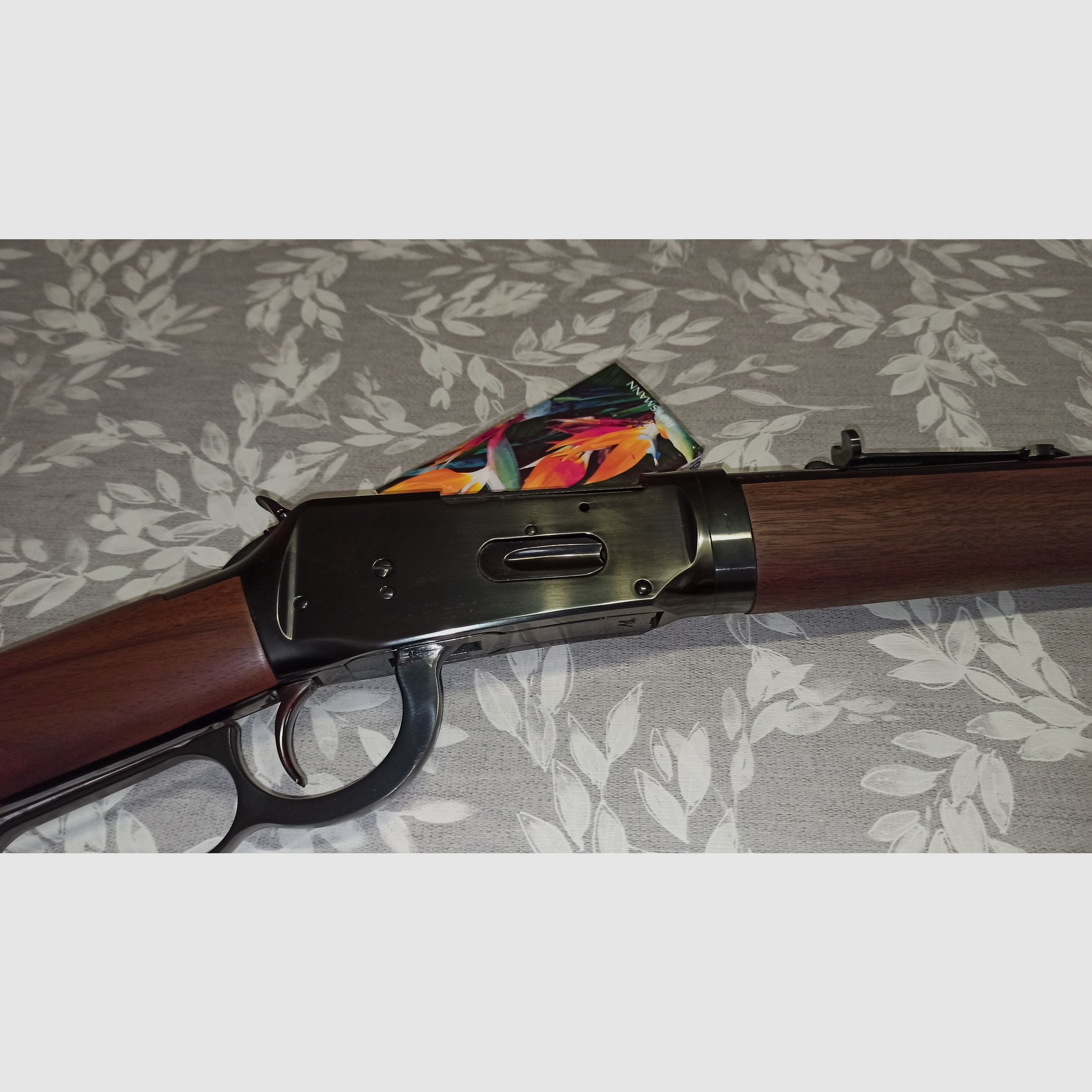 WINCHESTER 1894 TD TAKEDOWN lever-action rifle caliber .450 Marlin collector's firearm safe queen