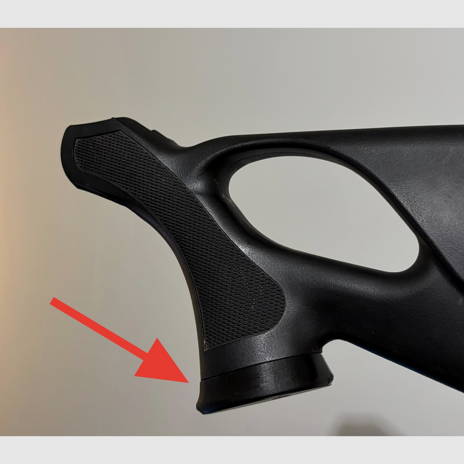 Pistol grip cap / extension for Bergara BA13 stock cap cover