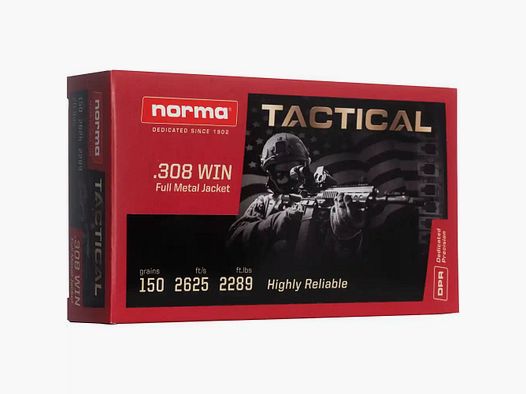 Norma Vollmantel Tactical 147 gr 9,5g