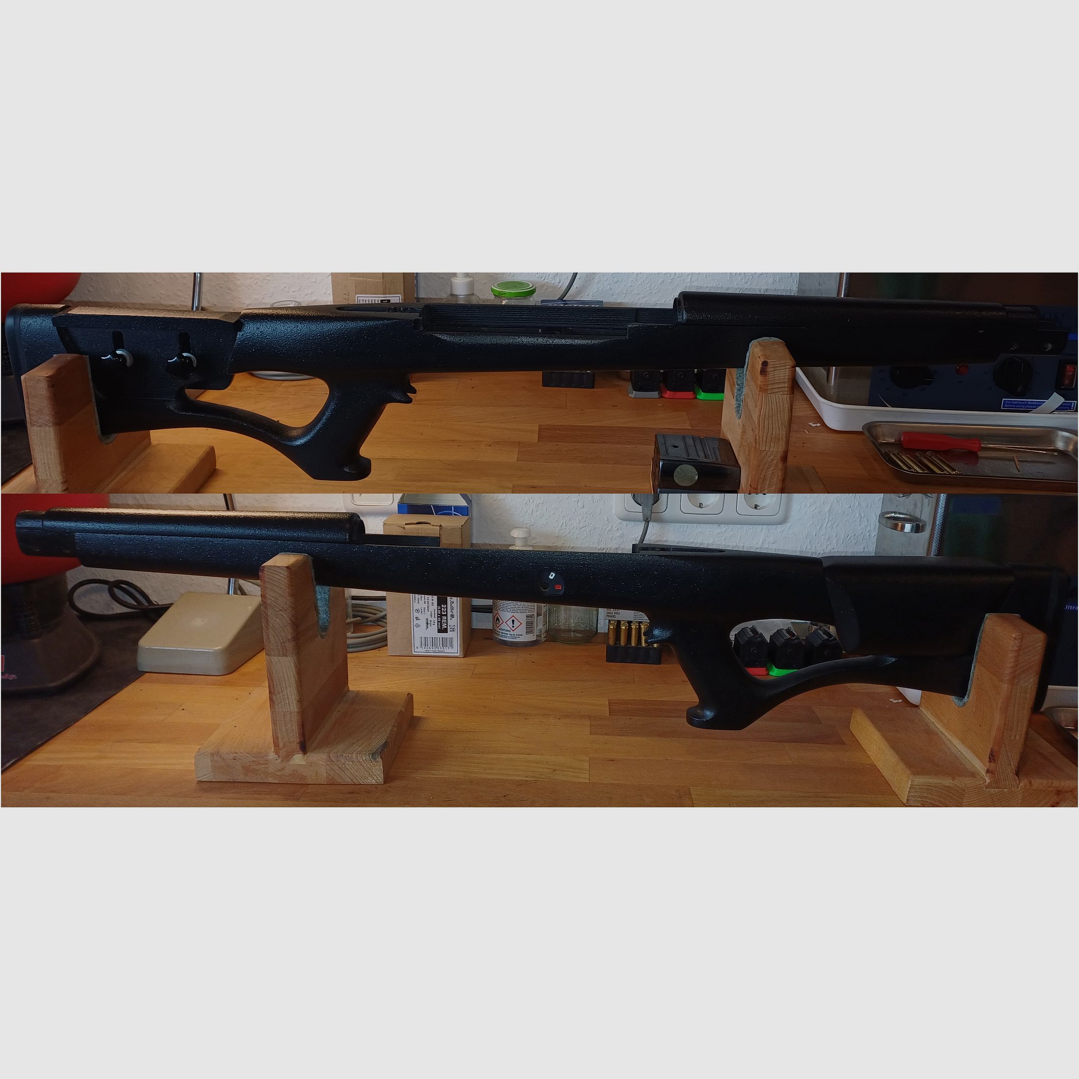 Rarity! HK SL6 / 630 hole stock, as new