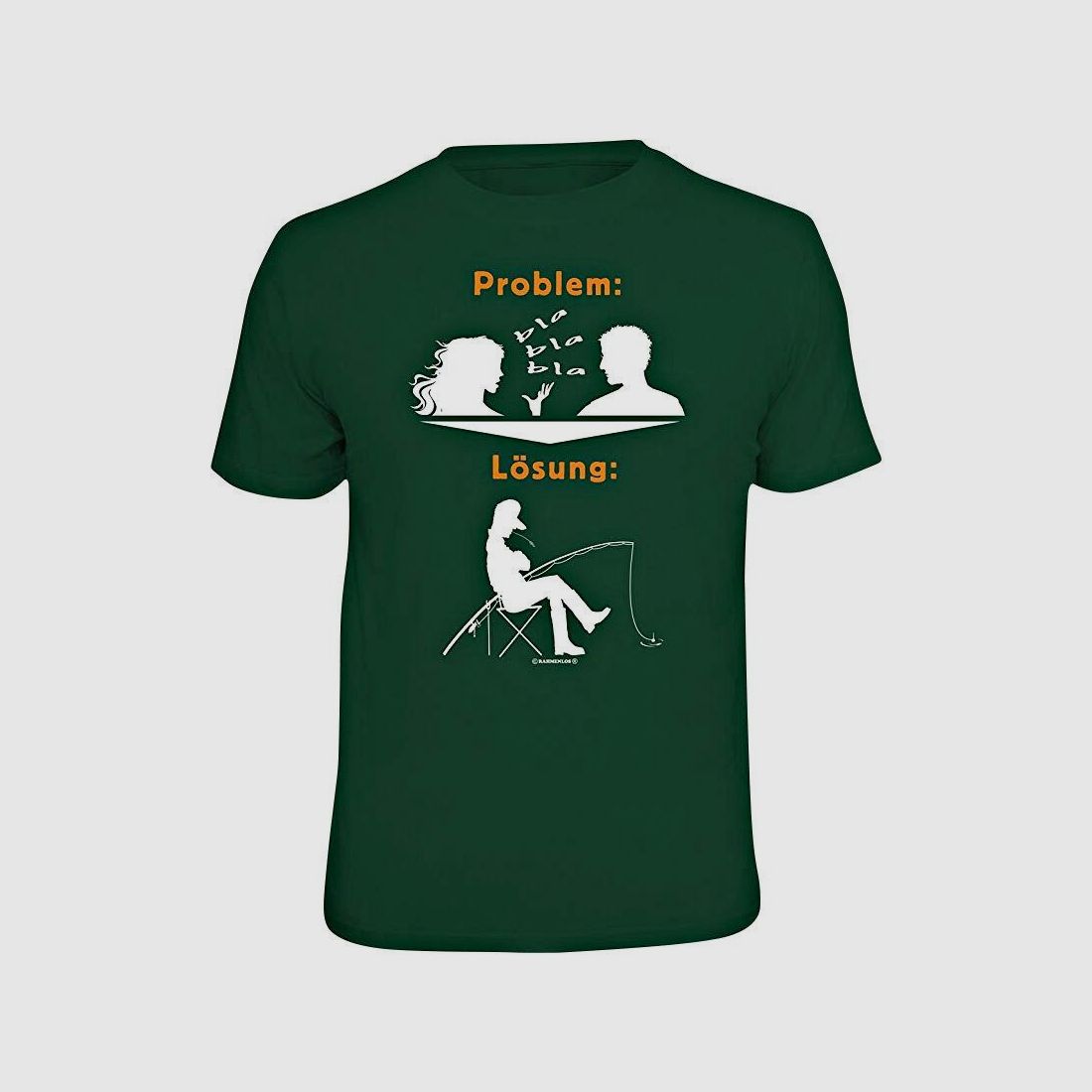 "Problem - Lösung" T-Shirt Herren (Grün)