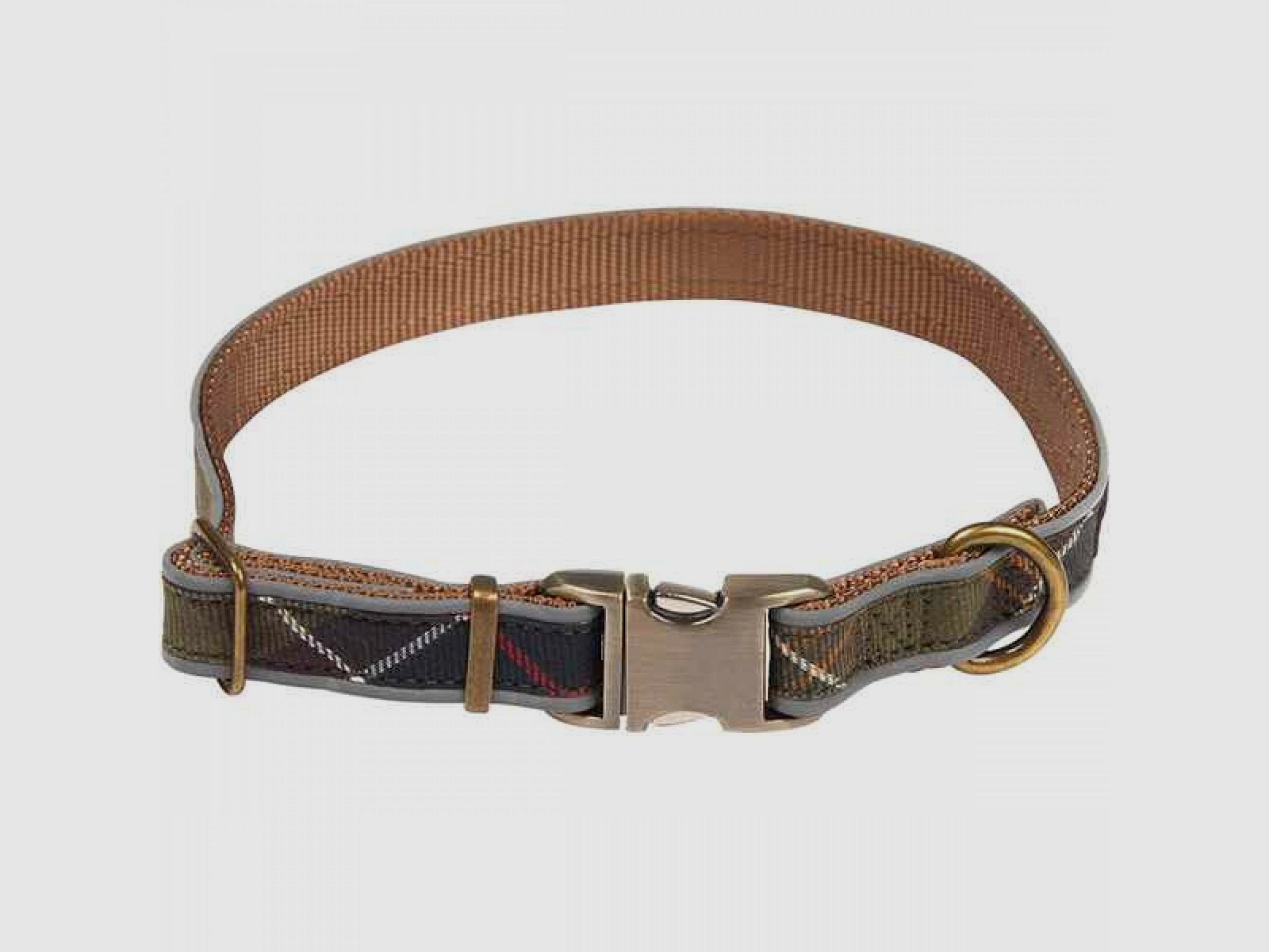 Barbour Reflektierendes Hundehalsband, Classic Tartan L