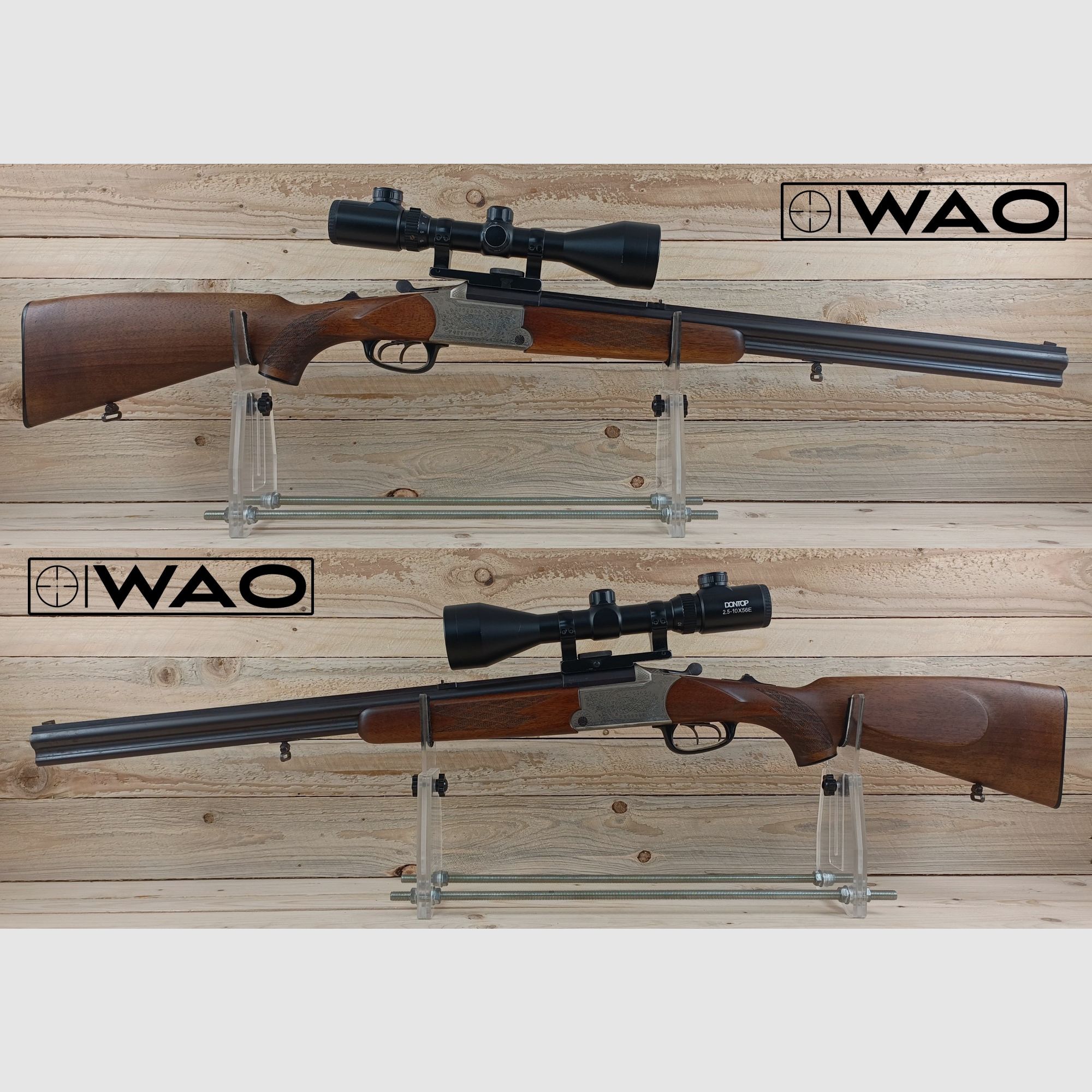 Fucile a canna rigata Blaser Bockbüchsflinte, calibro 7x57R; 16/70 *Tenditore manuale & Ottica Dontop*