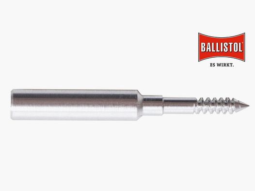 Ballistol aluminum adapter for 1 felt cleaner