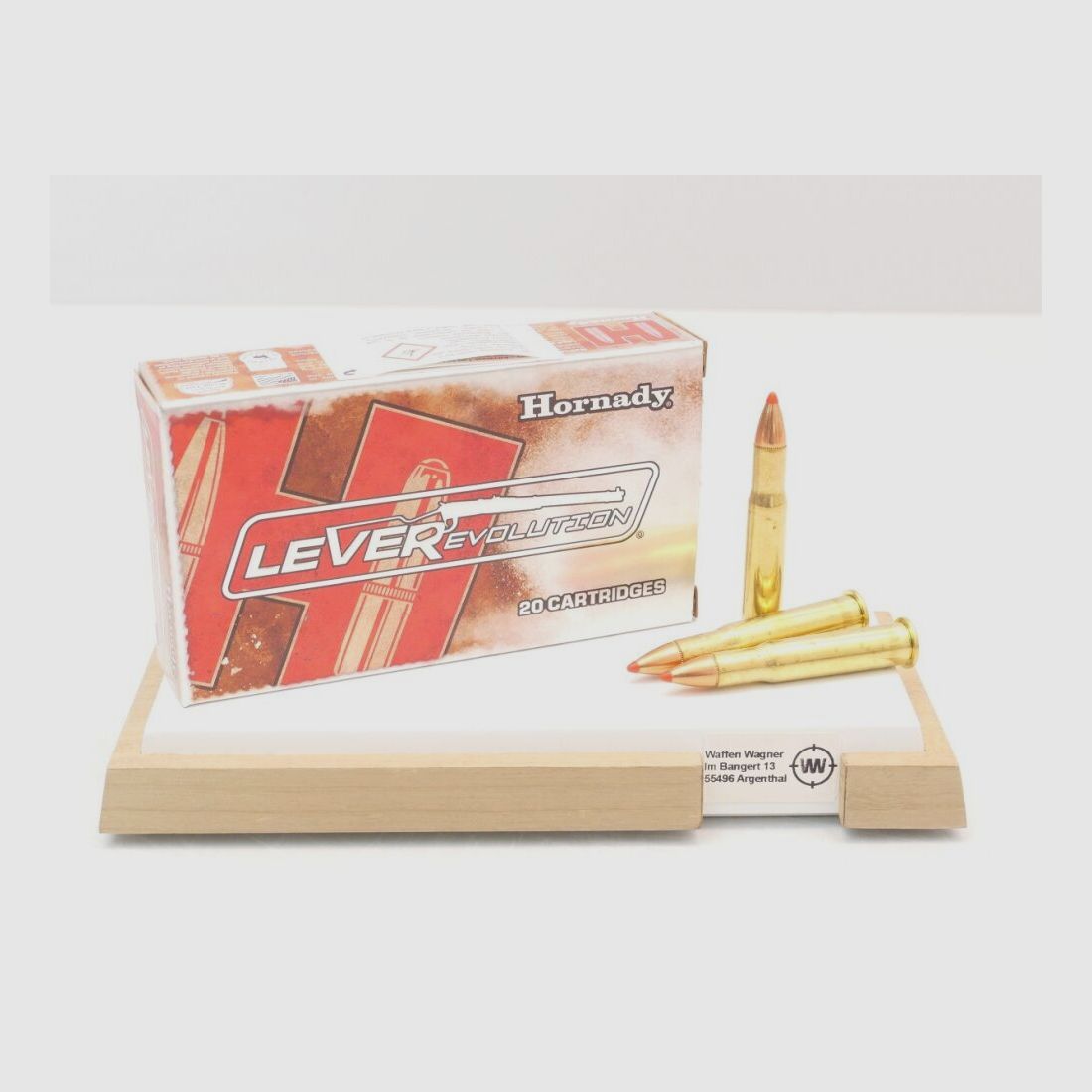 Hornady LEVERevolution FTX 160grs à20 .30-30 WIN