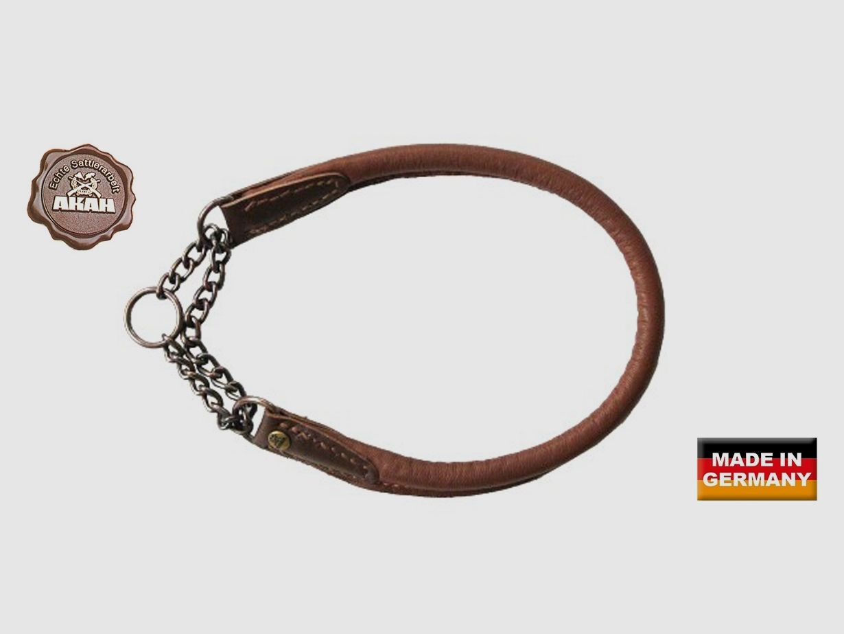 Halsung Elchleder AKAH 45cm, braun