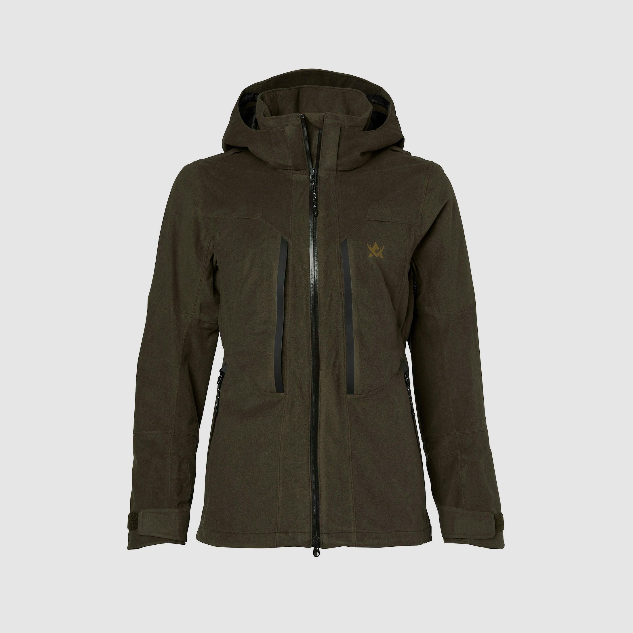 Alaska 1795 Superior Pro Jacke Damen Solid Brown S