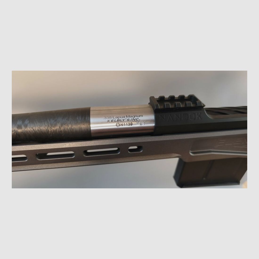 Kelbly´s Nanook .338LapMag PRS mit 3G XLR Element 4.0 Magnesium Chassis Car .338LapuaMag 26"