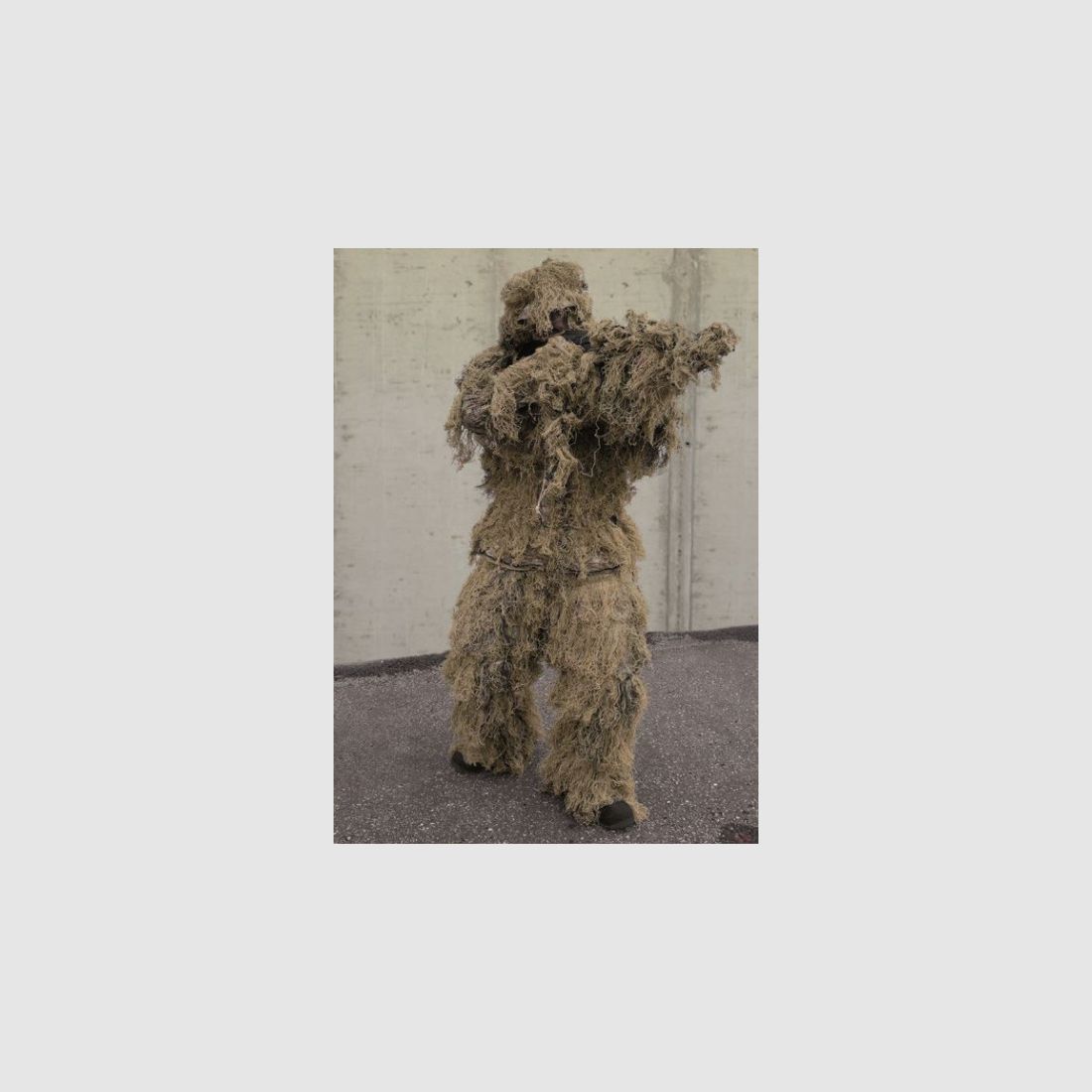 GHILLIE SUIT / SNIPER TARNUNG - DESERT - 4. TLG. - FEUERHEMMEND