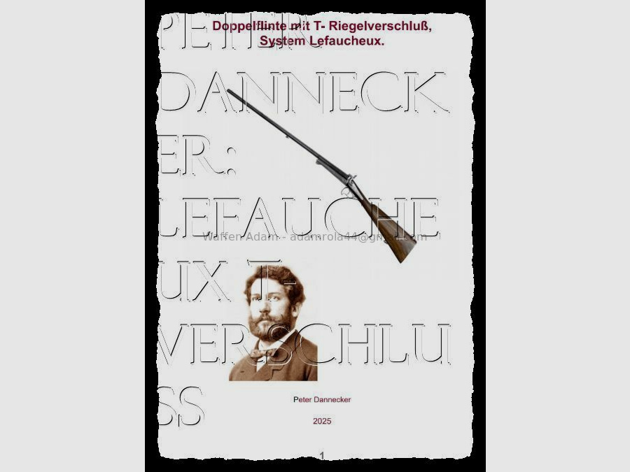 Lefaucheux - Belgien Damenflinte mit T-Verschluss