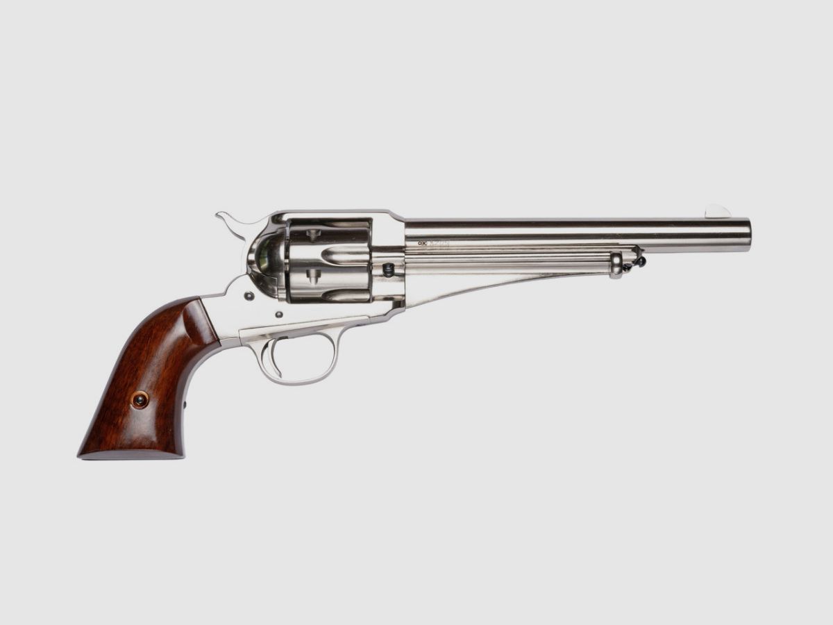 REV UBER 1875 ARMY OUTLAW (1890 POLICE) 44/40 7.1/2" NICKEL, Bild 4 von 5