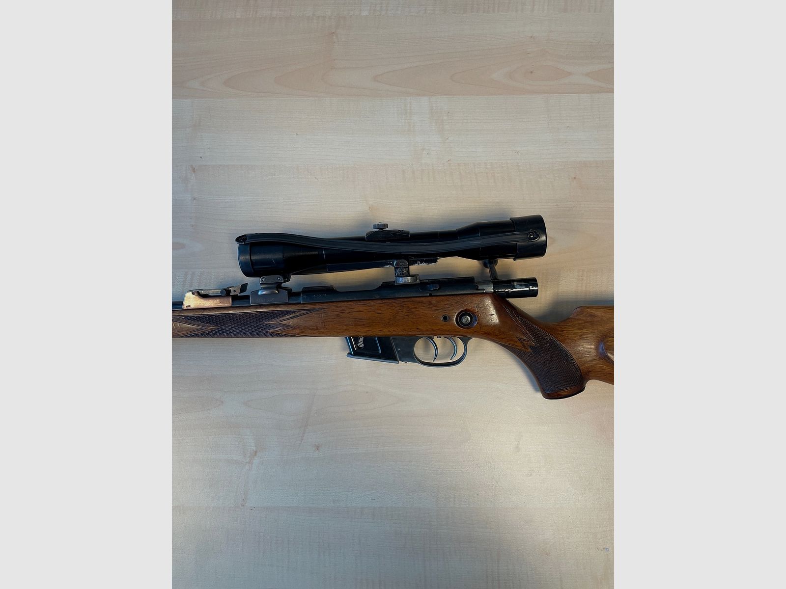 Rep. Büchse Walther Kal. .22Hornet mit ZF Nickel Supra 4x36 L8i