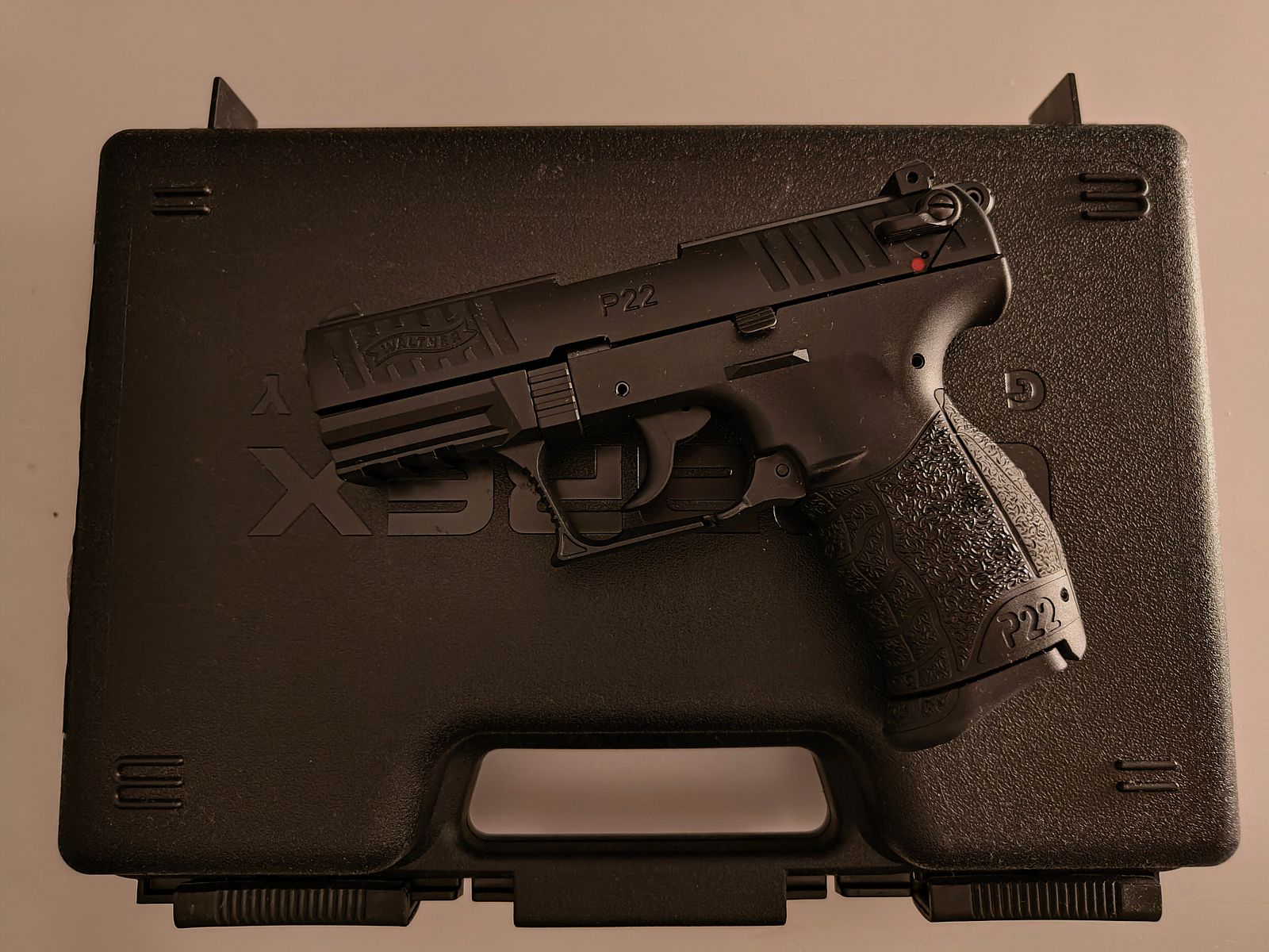 Schreckschusspistole Walther P22Q, neuwertig, Garantie + Rechnung, 9mm PAK!