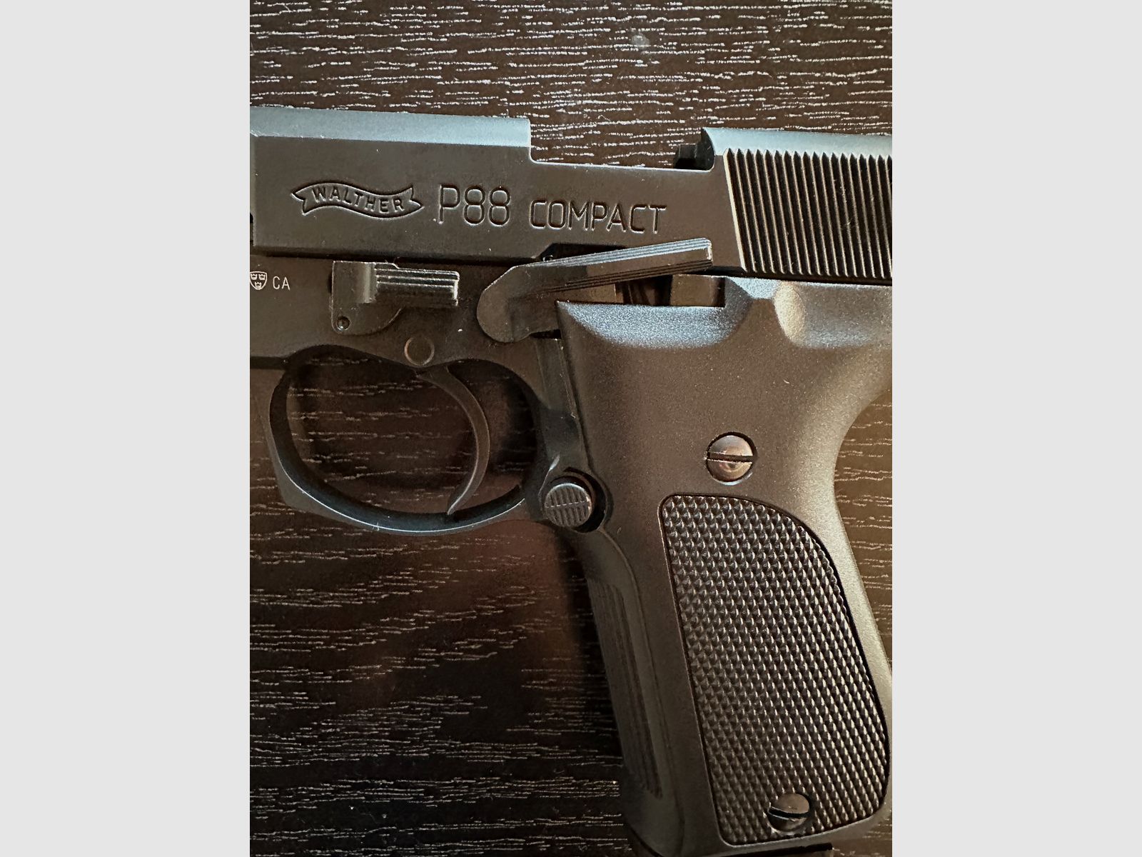 Wahlter P88 Compact  9mm P.A.K in Schwarz 
