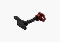 UTG AR15 Ambidextrous Extended Magazine Release – Matte Red