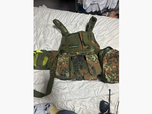 Plattenträger im Flecktarn – ideal für Airsoft / Softair