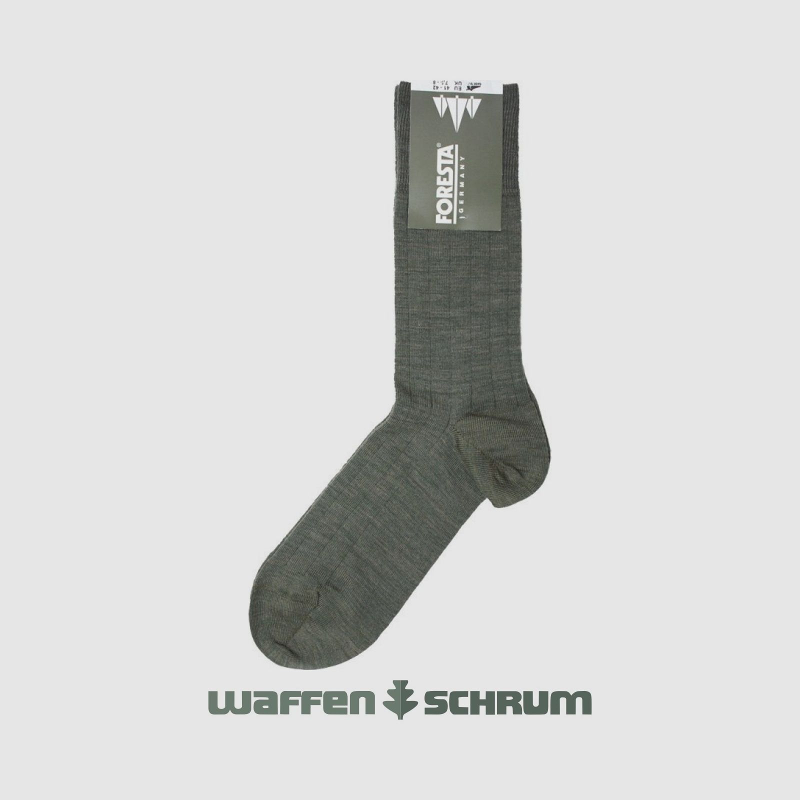 Foresta Kurz Socke Basic Oliv