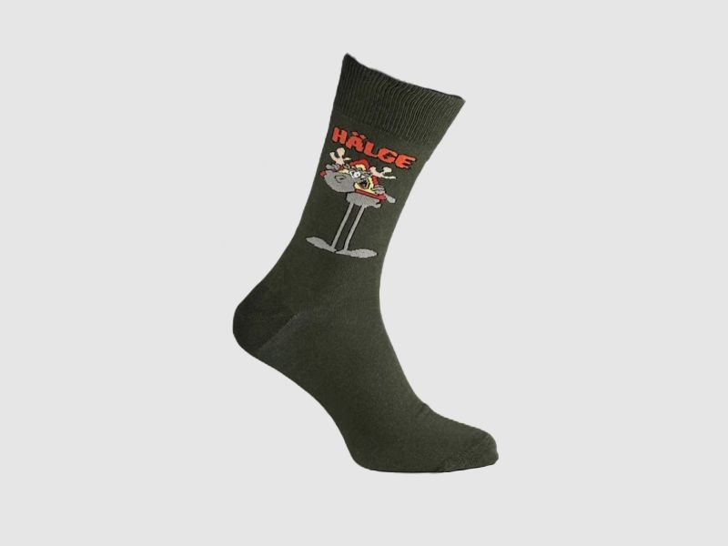 Chaussette en coton verte taille 41/45