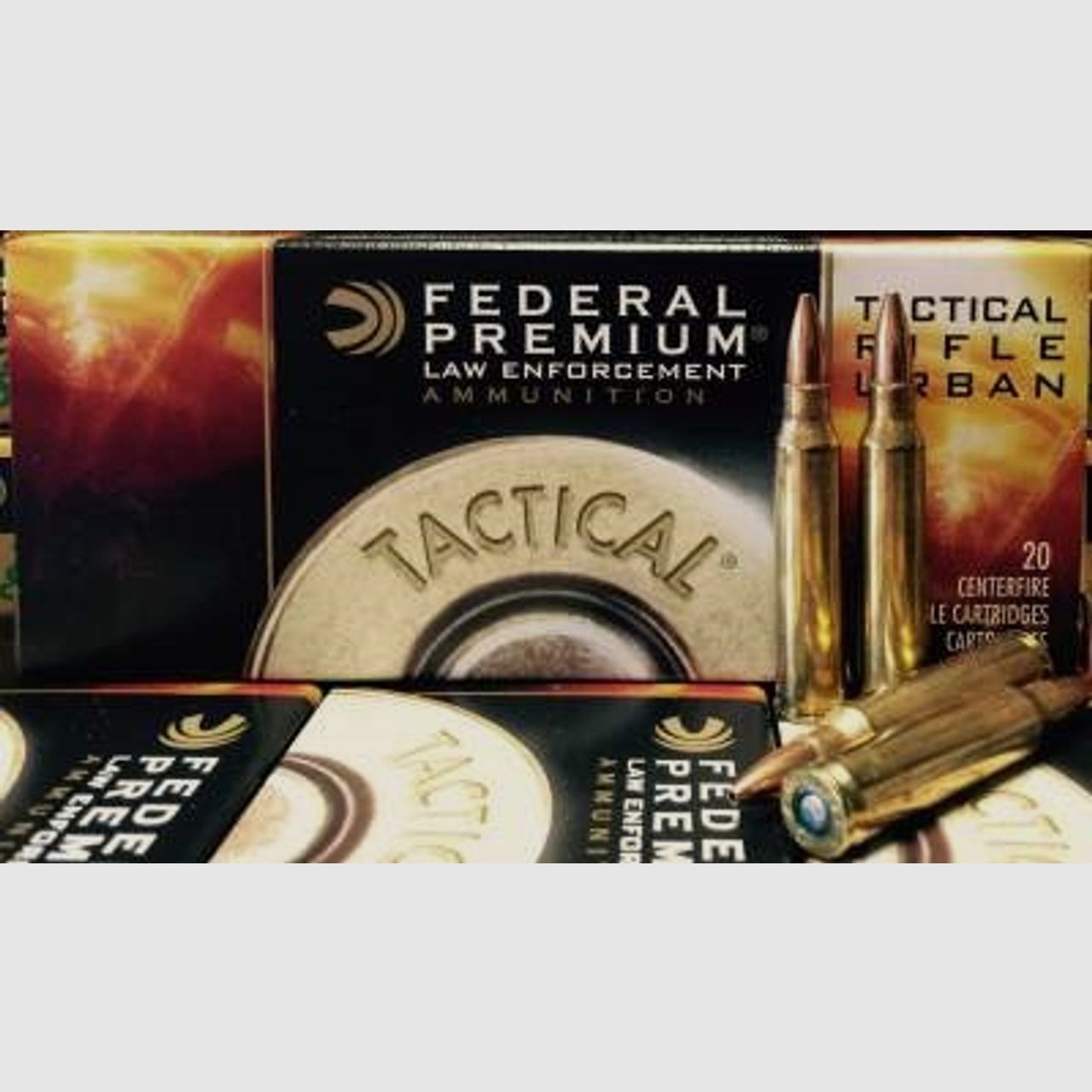 Federal TRU (Tactical Rifle Urban) .223 Rem. 55GR HP 20 Patronen