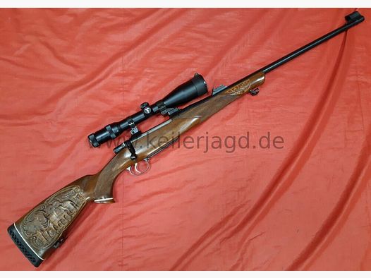 CZ 550 Magnum Lux. Repetierer .375H&H mit 2,5-10x48 Zielfernrohr