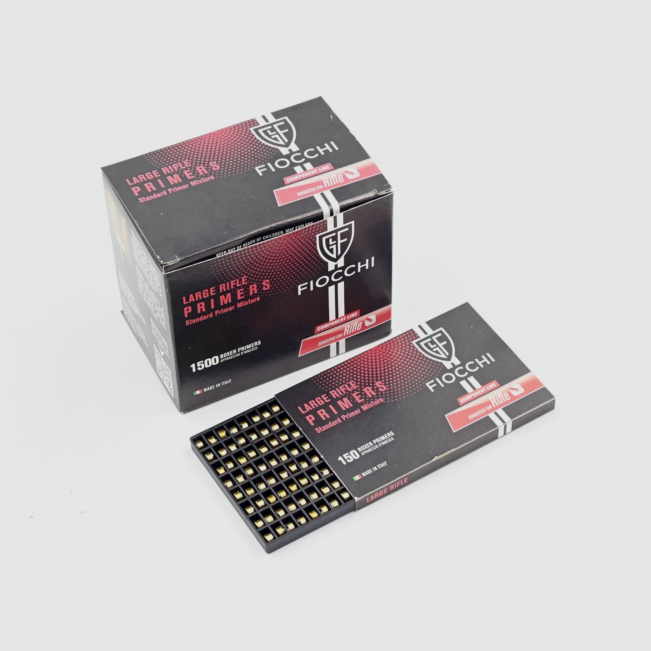 Zincini Fiocchi Large Rifle Boxer, 5.5mm, 1.500 pz