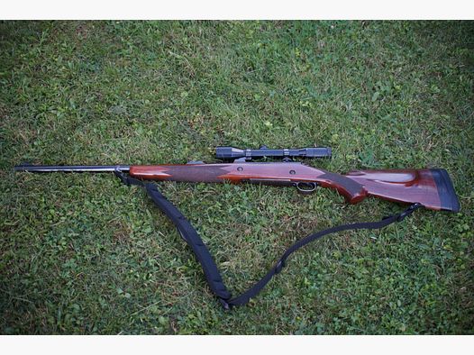 Winchester 70 mit langem Auszieher, cal. .375 H&H