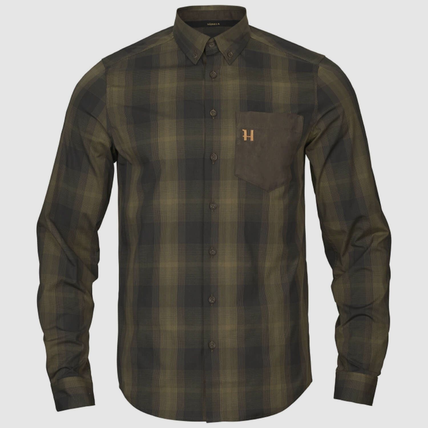 Härkila camicia Akkan (Willow Green/Shadow Brown), immagine 1 di 3
