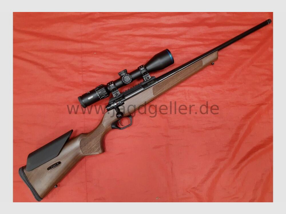Fucile ripetitore Silah MONZA calcio in legno cal. .308 Win. con 3-15x50 Meopta Meoh