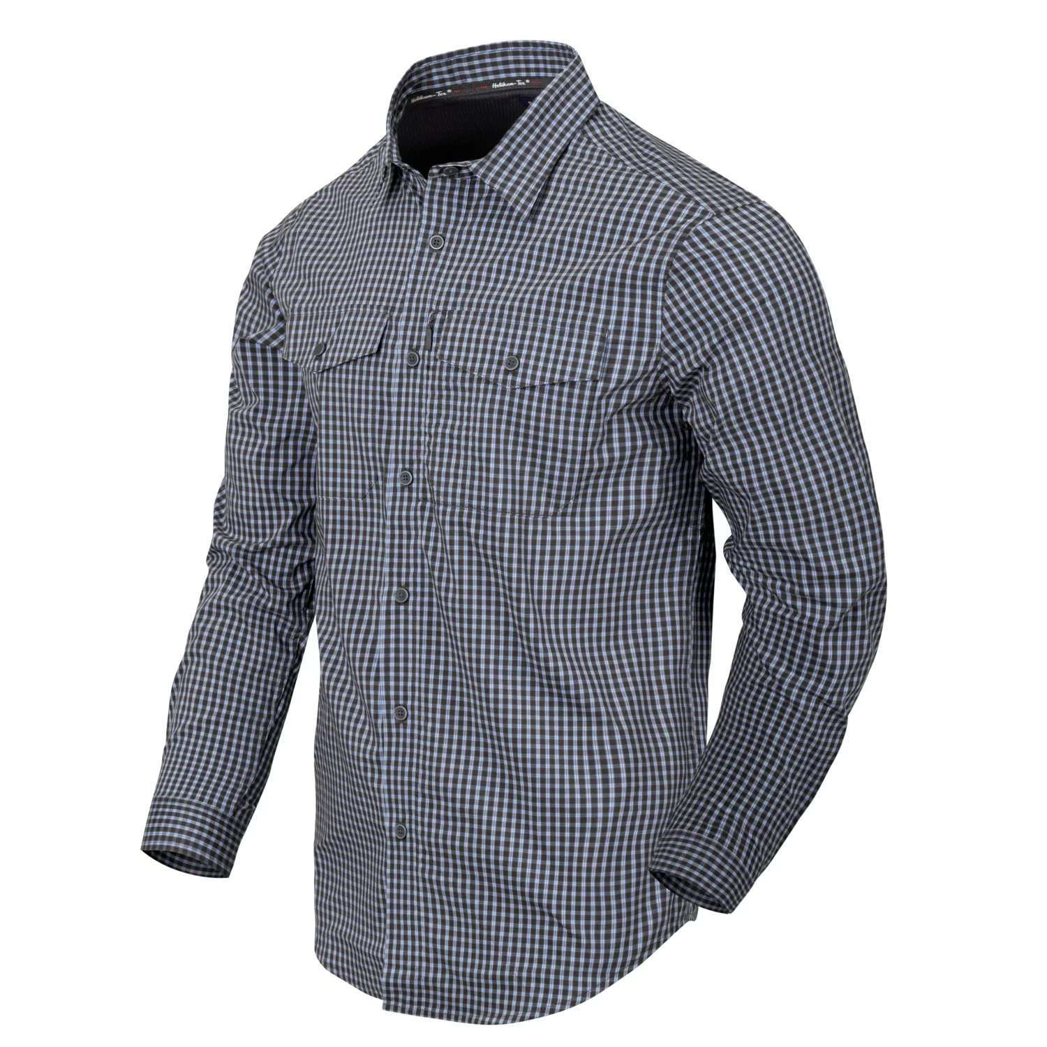 Koszula HELIKON Covert Concealed Carry - - Phantom Grey Checkered - M/Regular, zdjęcie 2 z 2