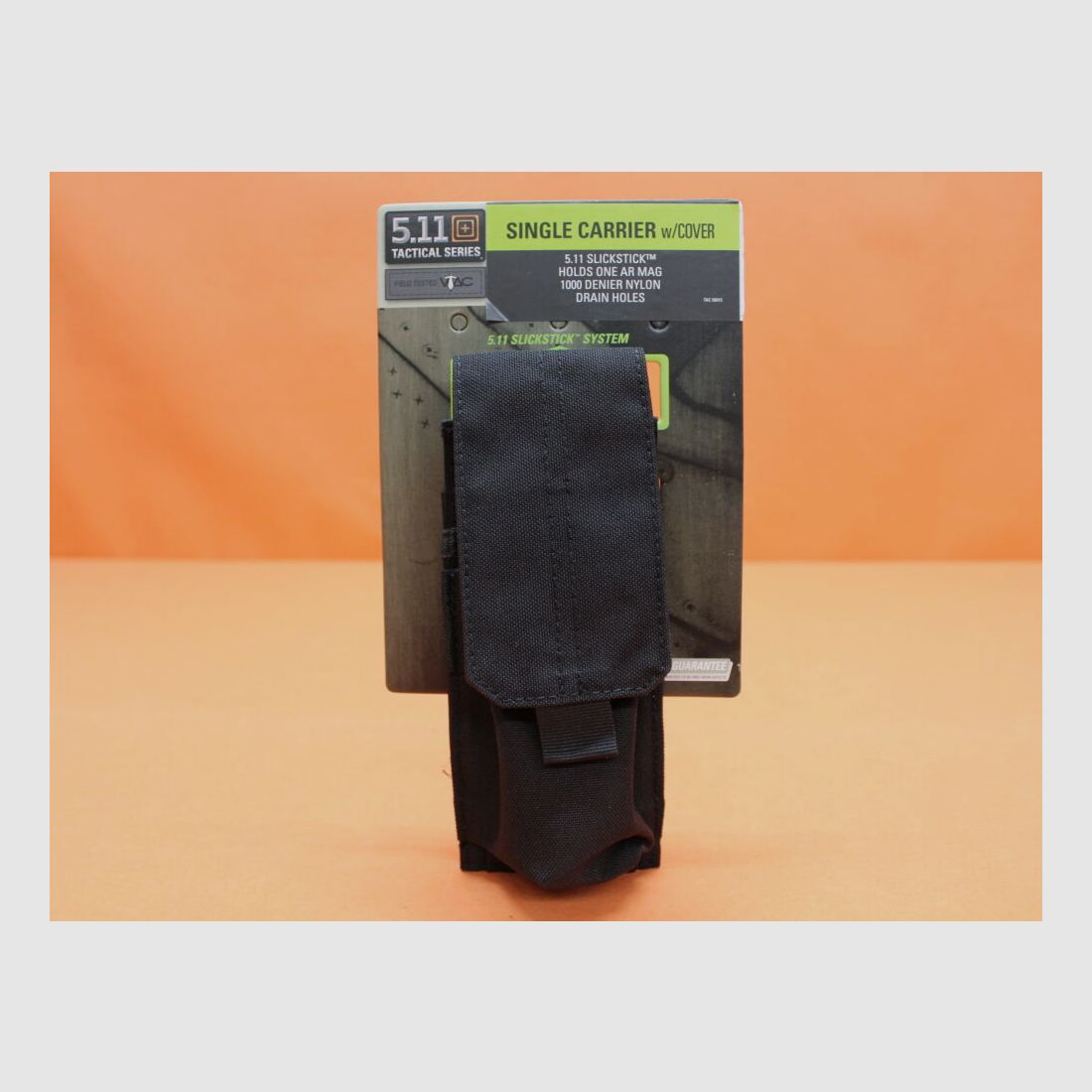 5.11 5.11 Single Mag Pouch w/ Cover (58707) 019 Black Magazine Pouch