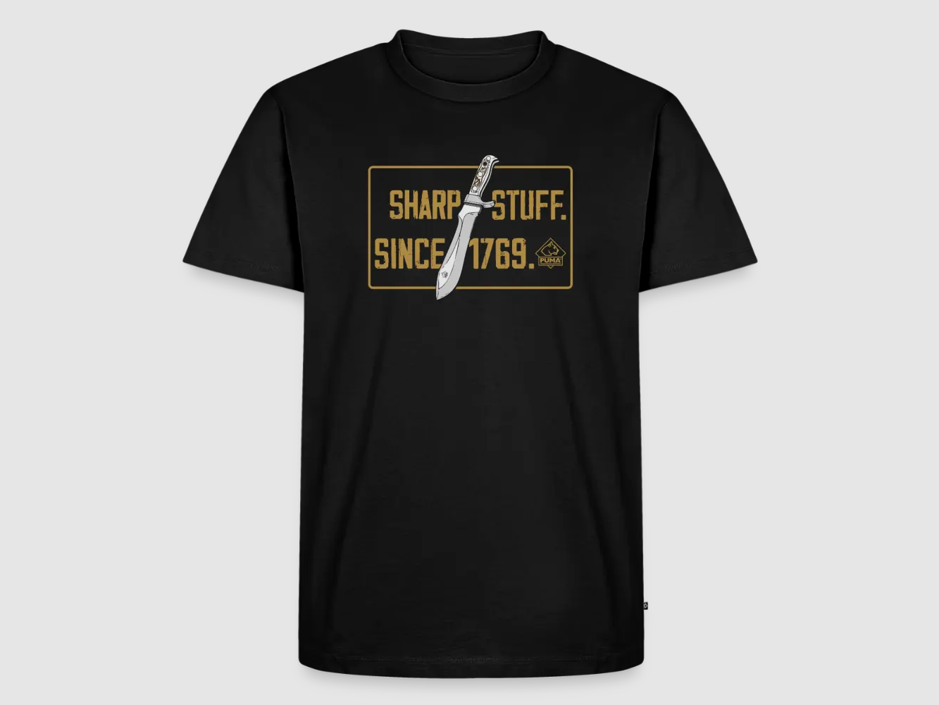 PUMA Męska Premium Koszulka "Sharp stuff since 1769 Gold", zdjęcie 25 z 31