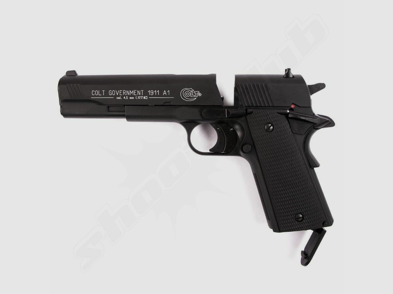 Colt	 Government 1911 A1 CO2 Pistole 4,5 mm - Set