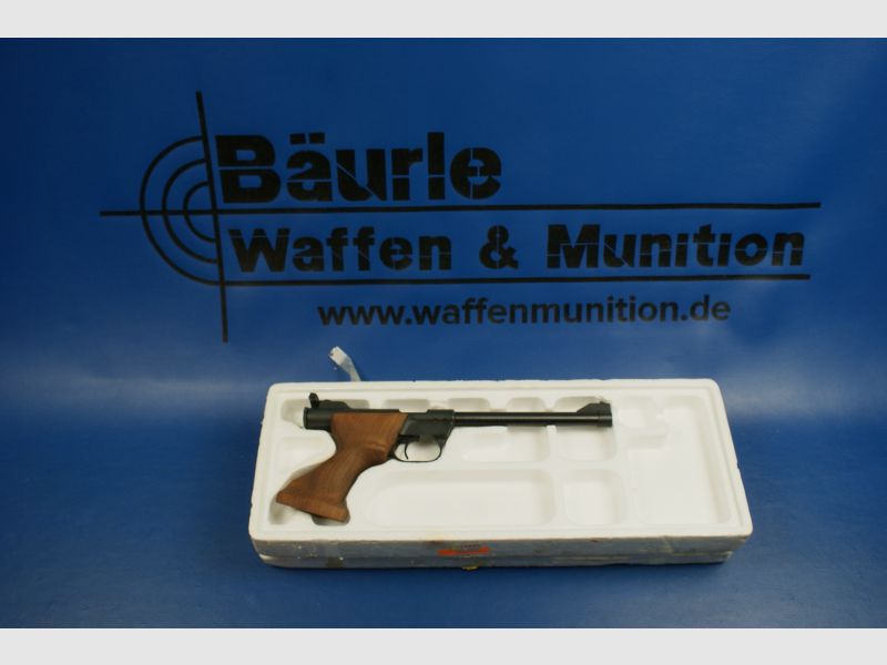 Rhöner Sportwaffen Weisbach SM 76 cal. .22lr - KK-Matchpistole in OVP; Keine Hämmerli, Walther