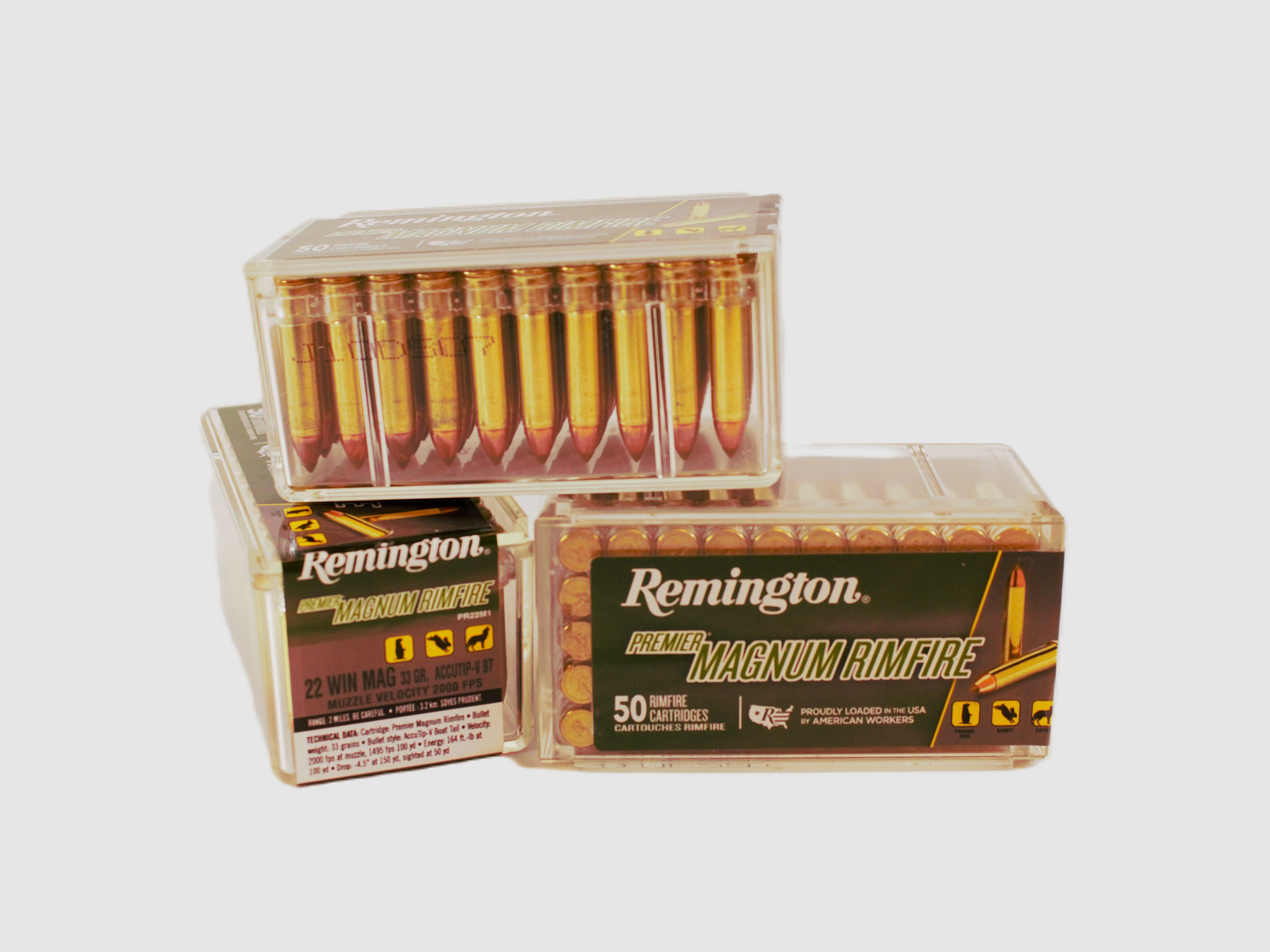 Remington 22 WMR AccuTip-V BT 33 gr