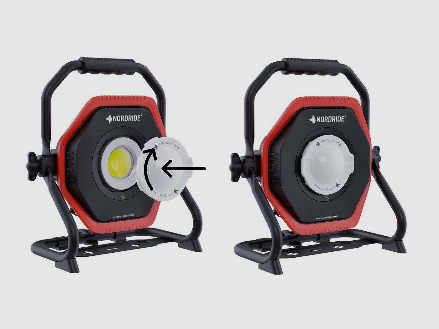 Nordride Hochleistungsstrahler Lumos 80W R Dual Kelvin, Bild 7 von 9