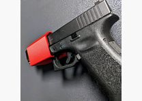 Magnetic block holster for Glock 17 and similar (width 32mm) for gun cabinet - accessories for the gun cabinet